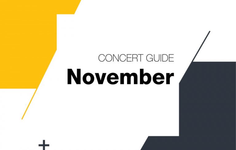 월간 리뷰 11월의 콘서트가이드